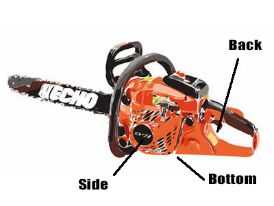 How to find chainsaw model number