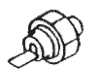 SUBARU ROBIN 248-76301-01 OIL PRESSURE SWITCH